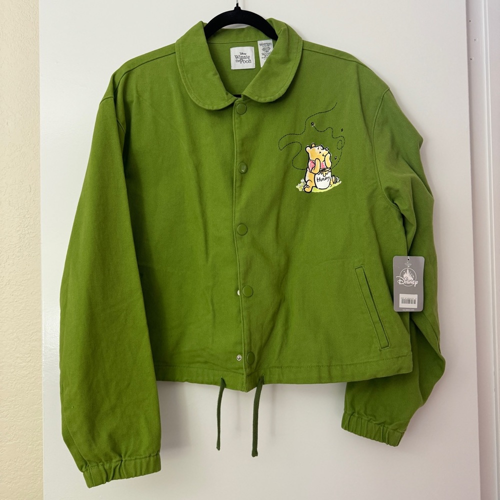 NWT green Winnie the Pooh jacket women’s XL